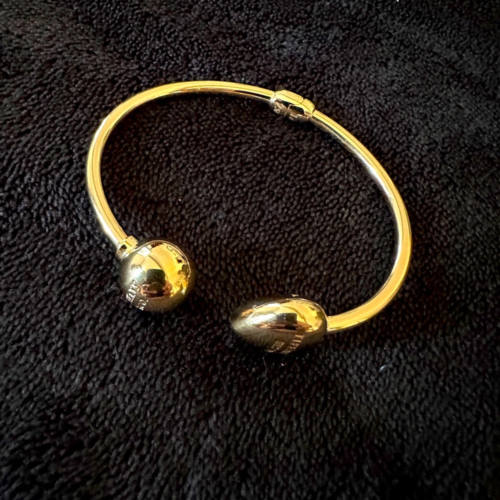 Bangle pure 18k real gold